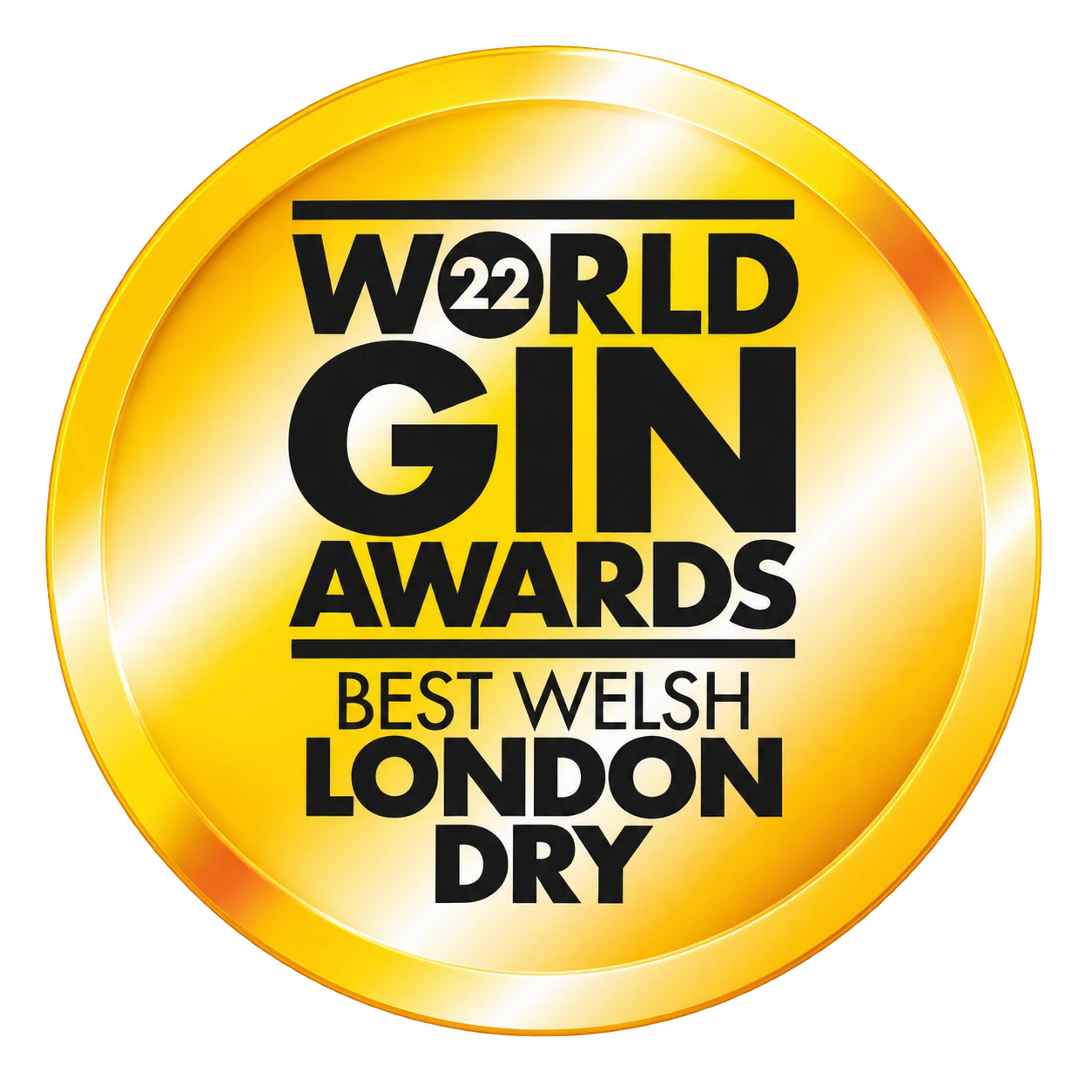 World Gin Awards Best Welsh London Dry medal